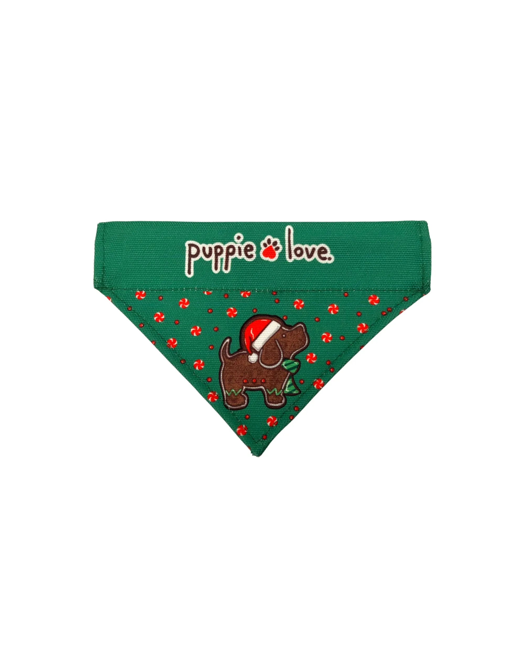 GINGERBREAD PUP DOG BANDANA