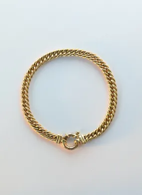 Gourmet 5.8mm bracelet 14k gold