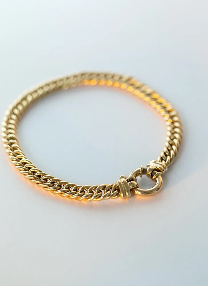 Gourmet 5.8mm bracelet 14k gold