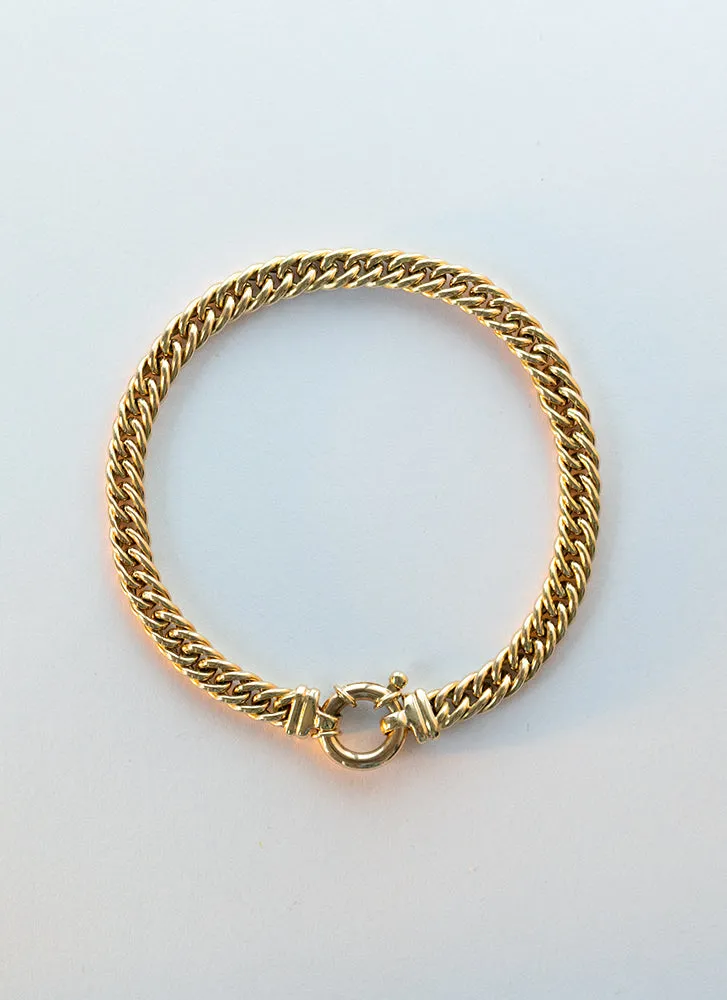 Gourmet 5.8mm bracelet 14k gold