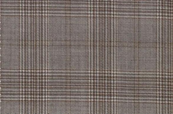 Grey Check 100% Wool (Ref-301687)