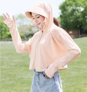 Ice Silk Breathable Thin Hooded sweater