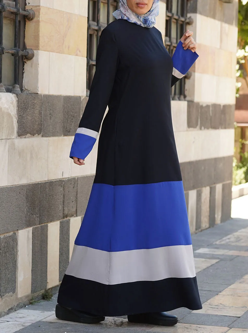 Inari Striped Abaya