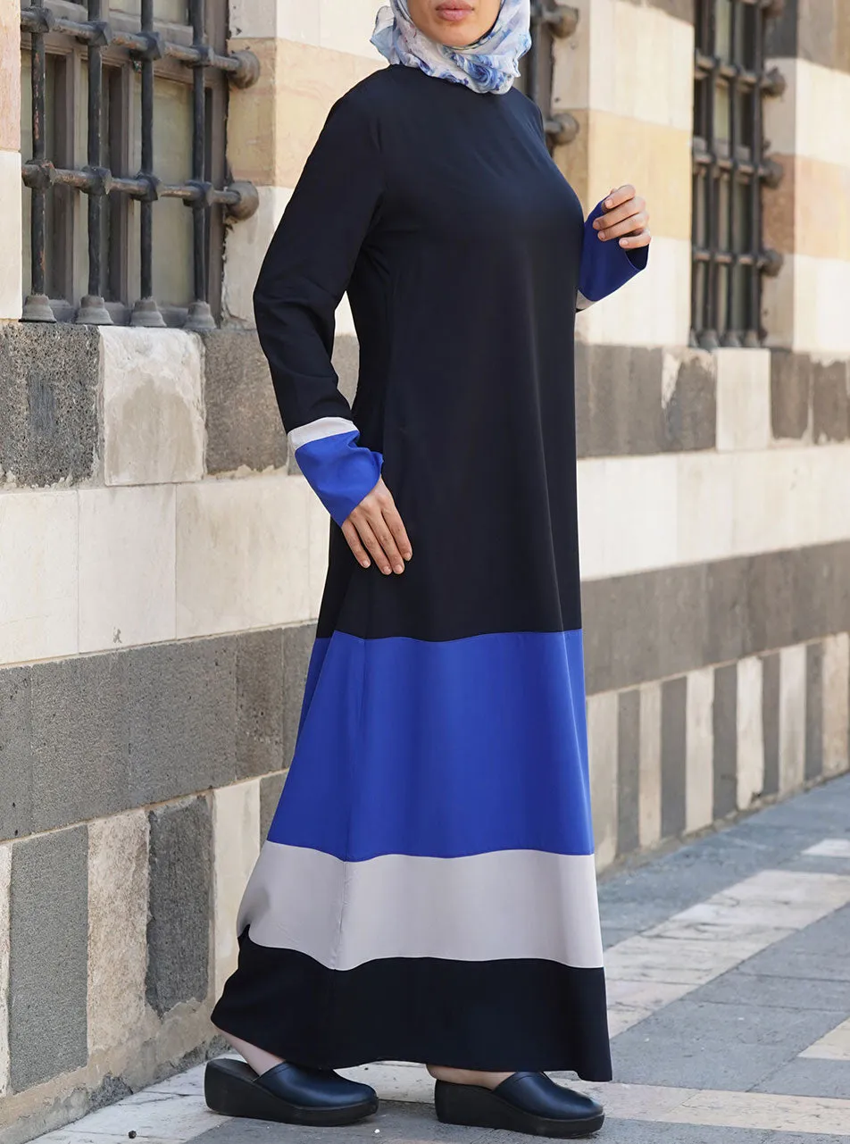 Inari Striped Abaya