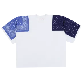 Kapital Bandana Jersey Oversized Tee Blue