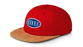 KARHU LOGO PATCH SNAPBACK - FIERY RED / STRONG BLUE