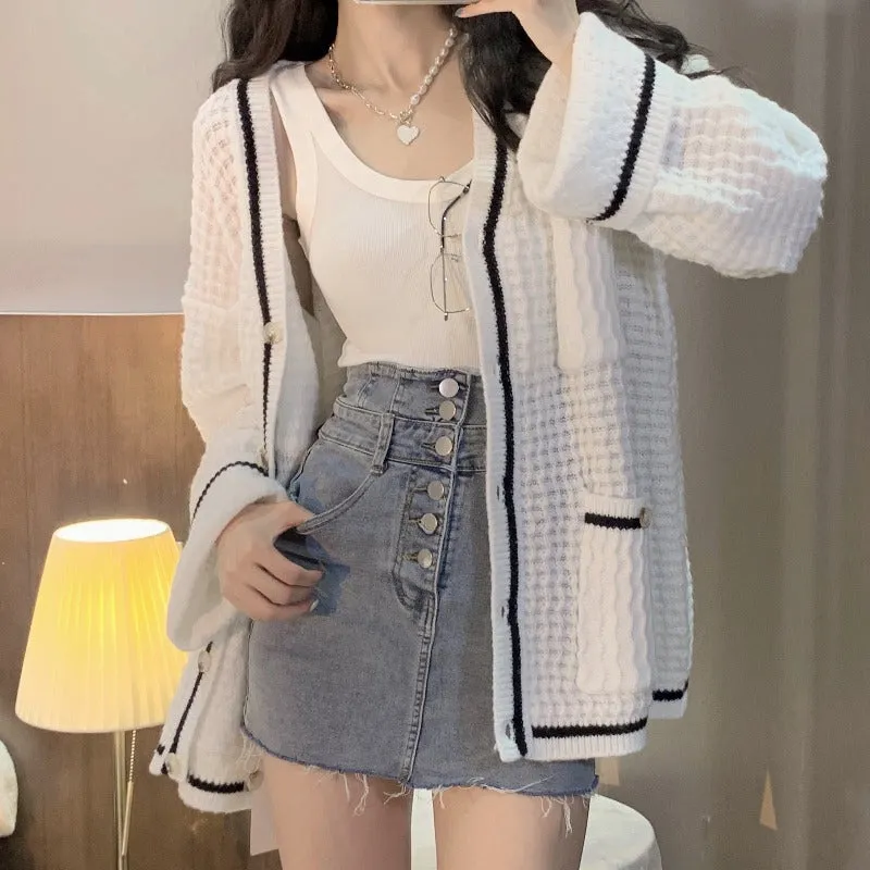 Knitted Cardigan Coat