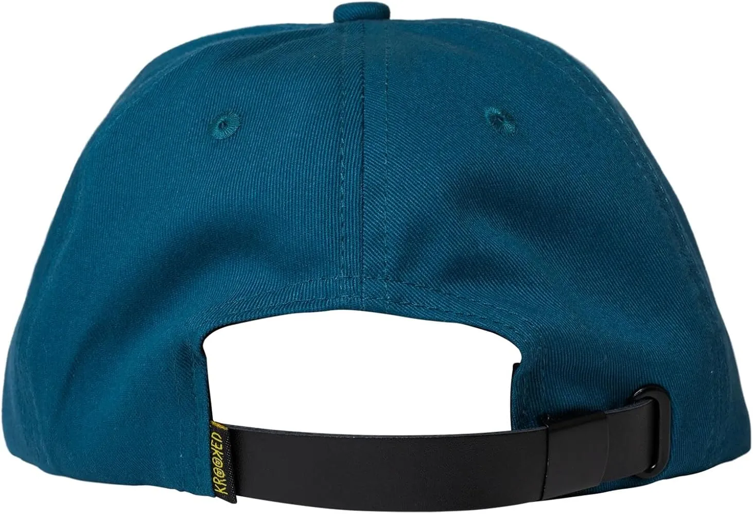 Krooked Eyes Strapback Hat Blue/Yellow