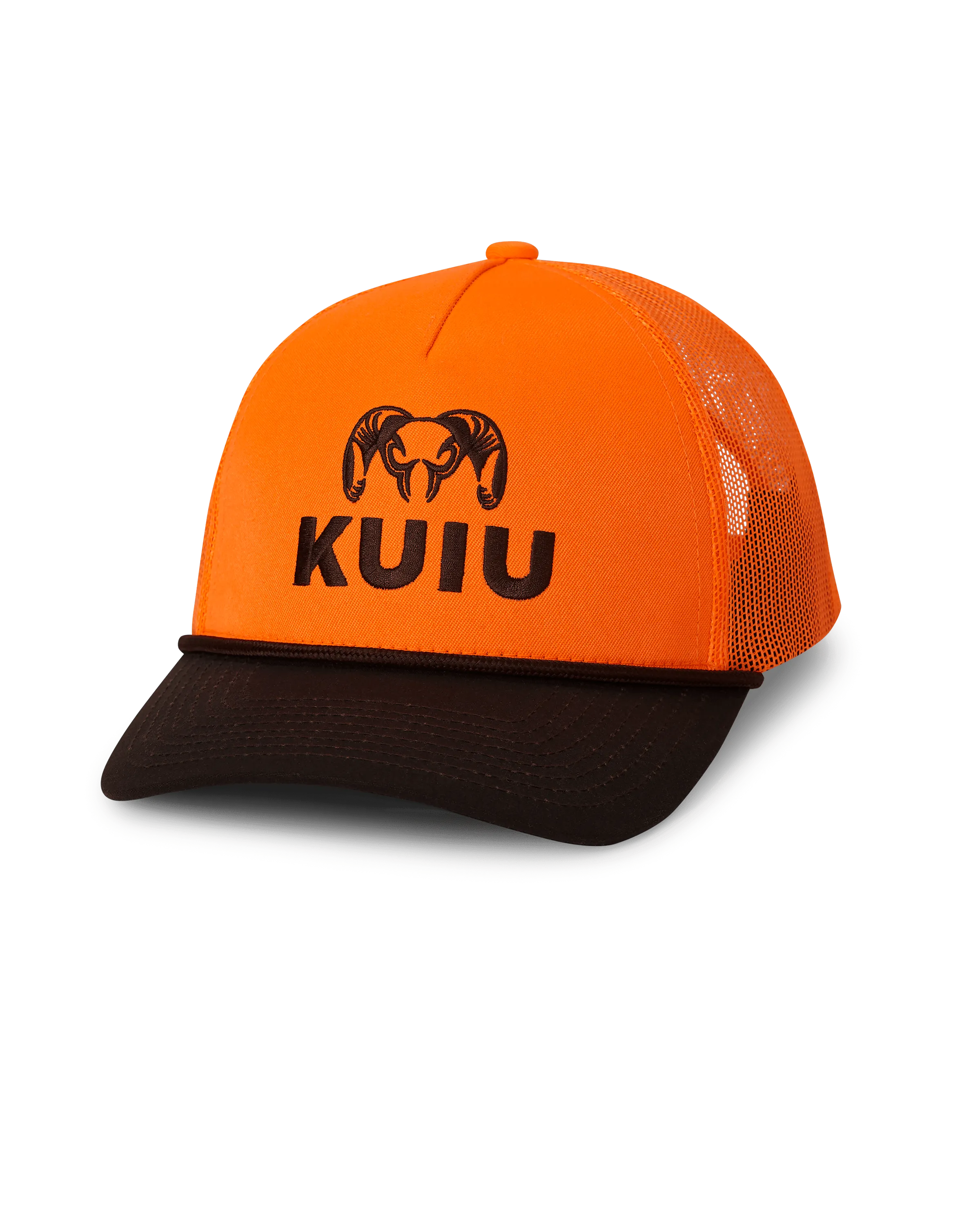 KUIU Upland Logo Hat | Blaze Orange/Brown