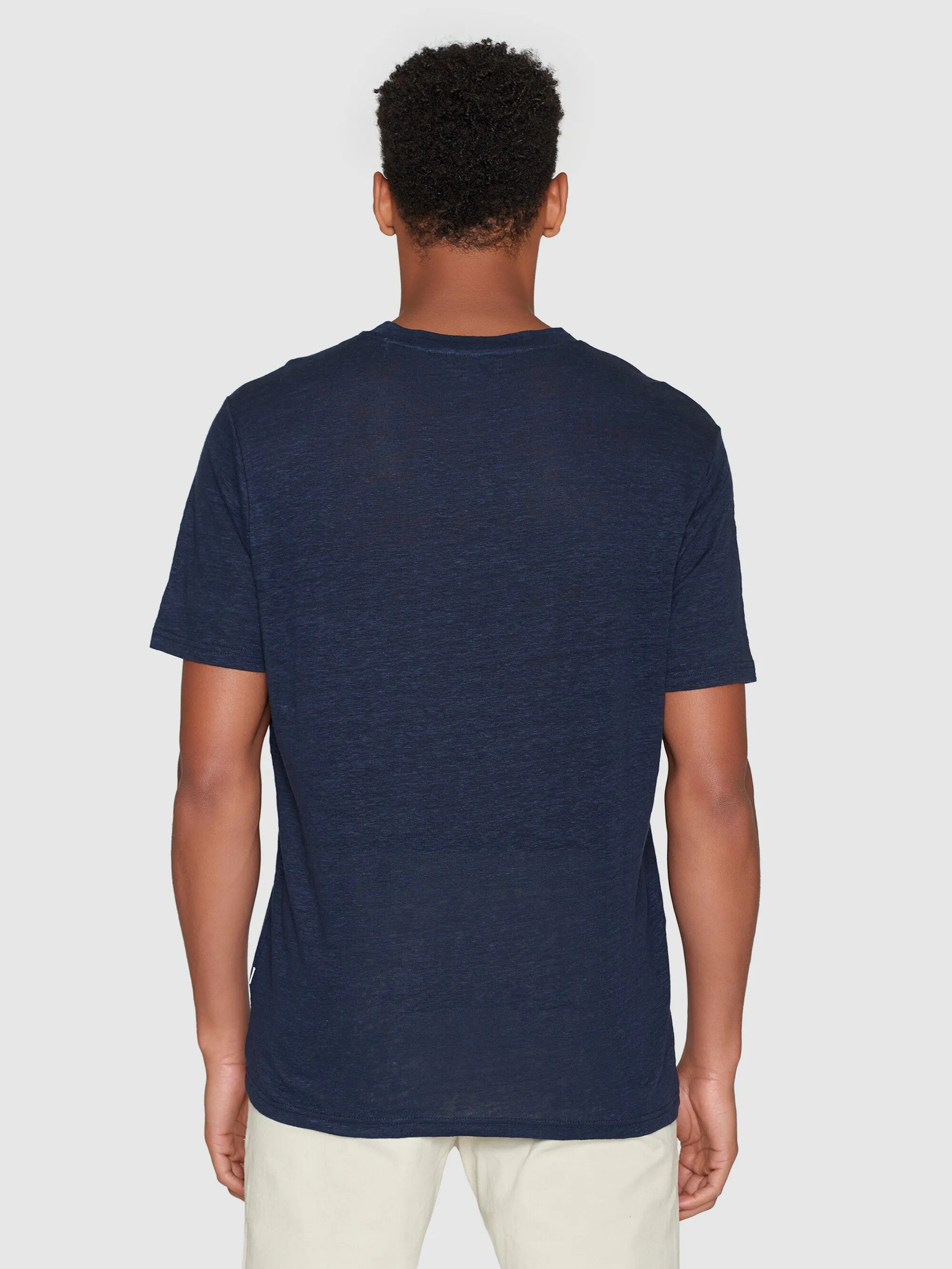 Linen t-shirt - Total Eclipse