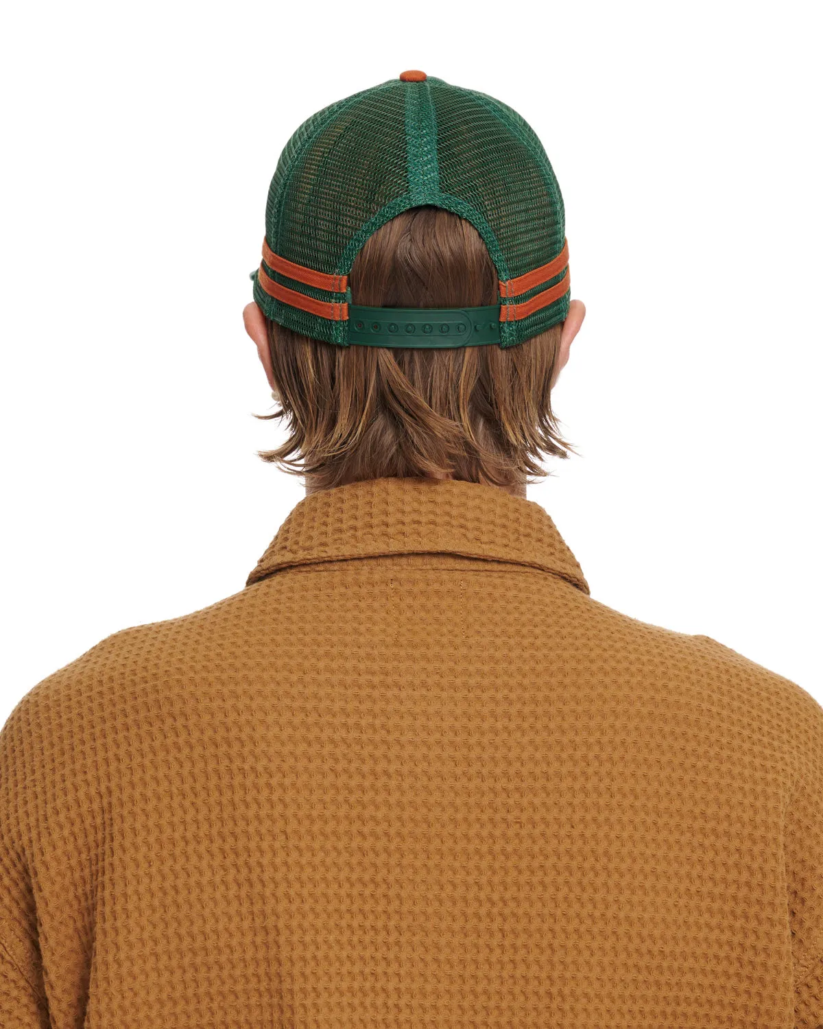 Logohead 5 Panel Trucker Cap - Mallard