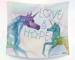 Love & Hope Throw Blanket