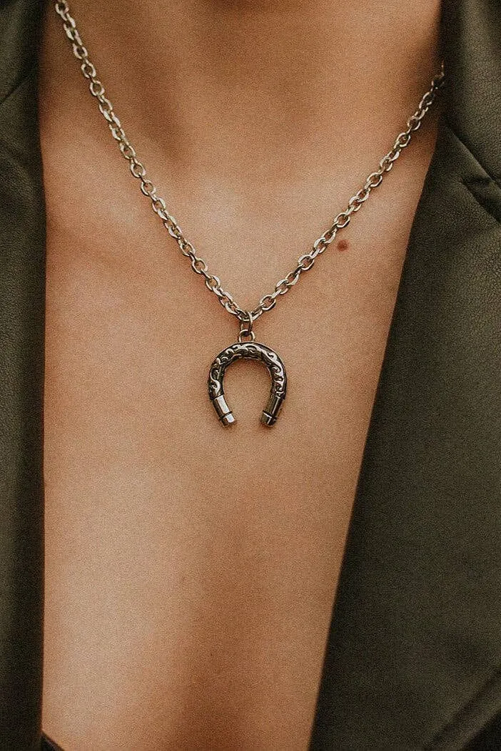 Lucky Charm Horseshoe Necklace