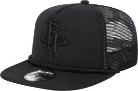 Men's Houston Rockets New Era The Golfer Adjustable Cap