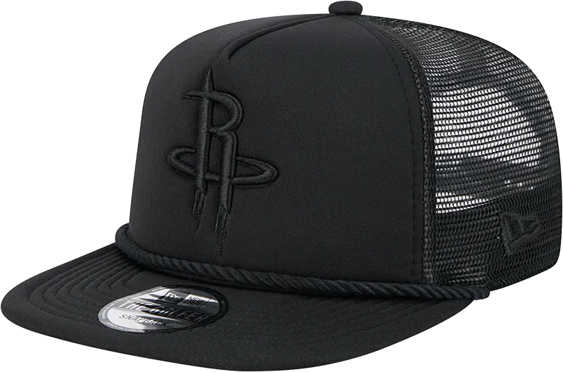 Men's Houston Rockets New Era The Golfer Adjustable Cap