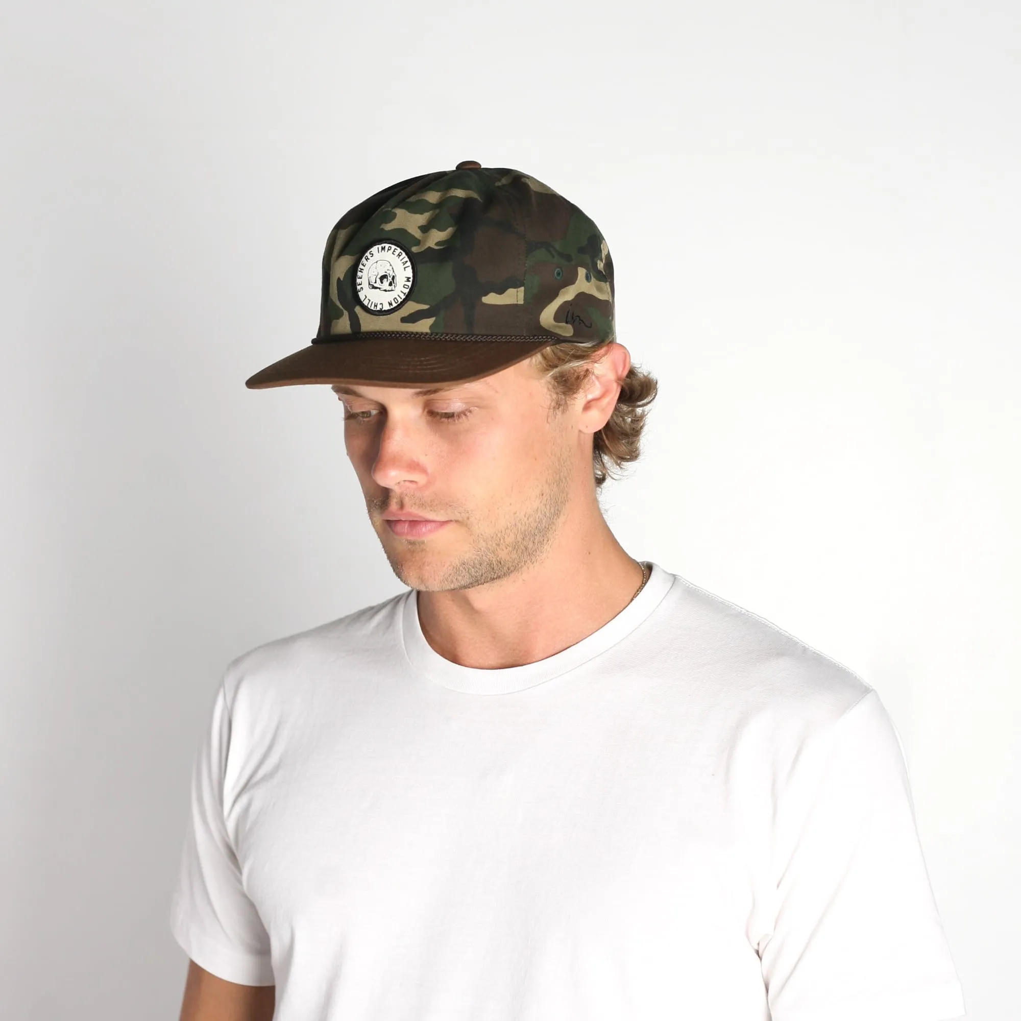 Mental Snapback Hat Camo