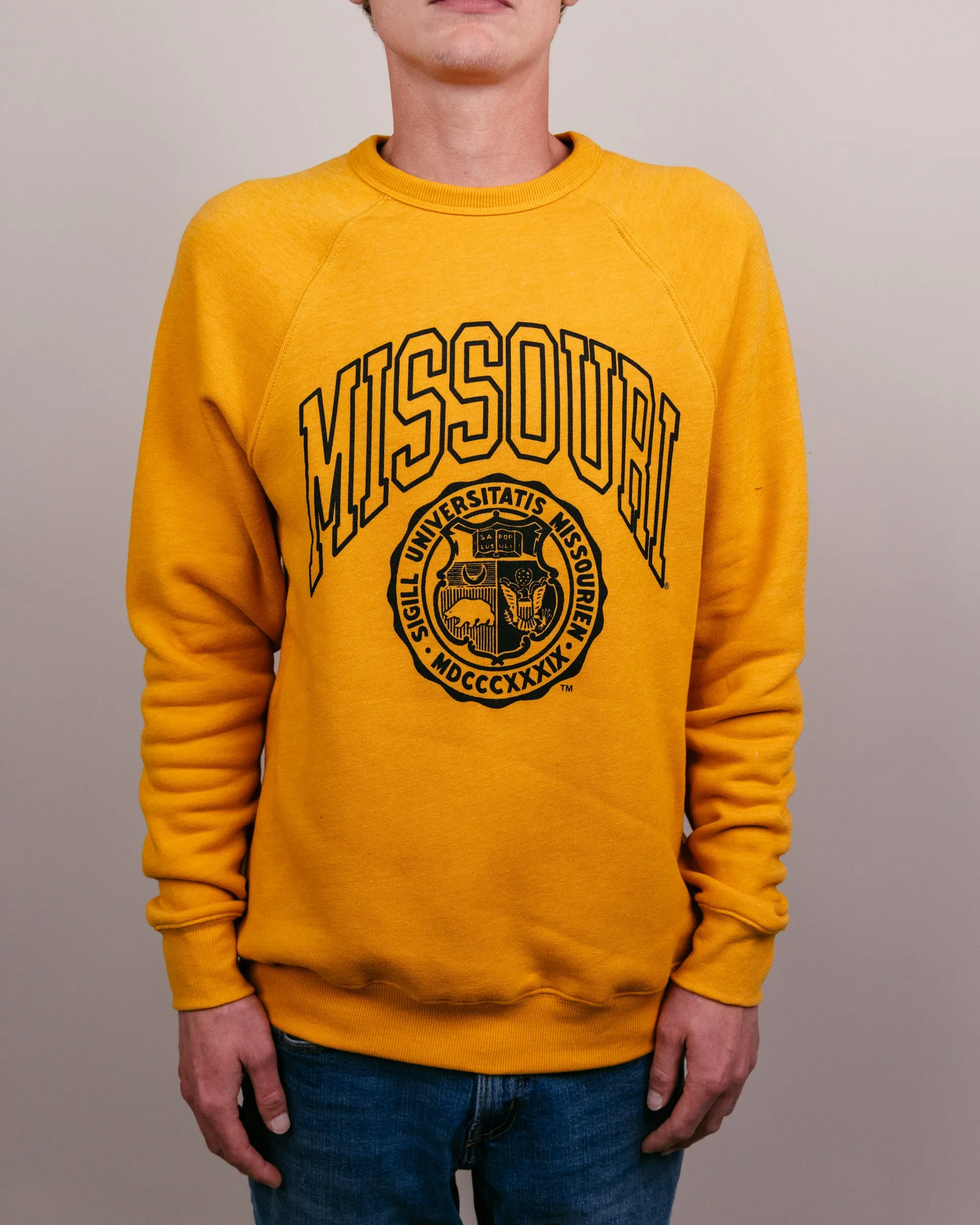 Missouri Seal Gold Crewneck