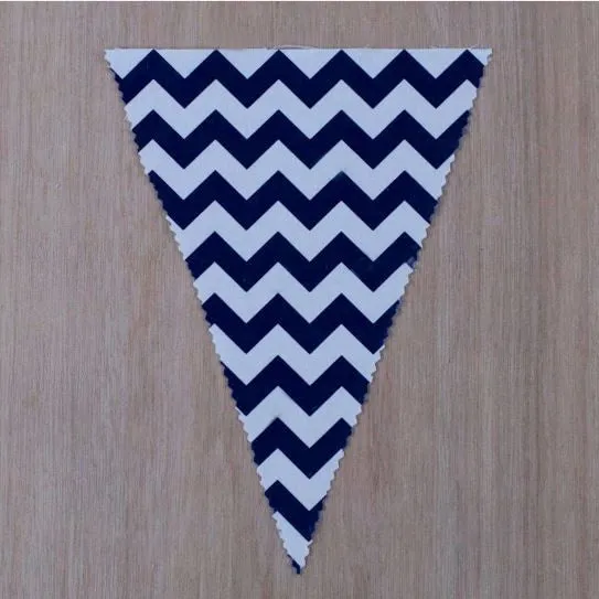 Navy Chevron Flag