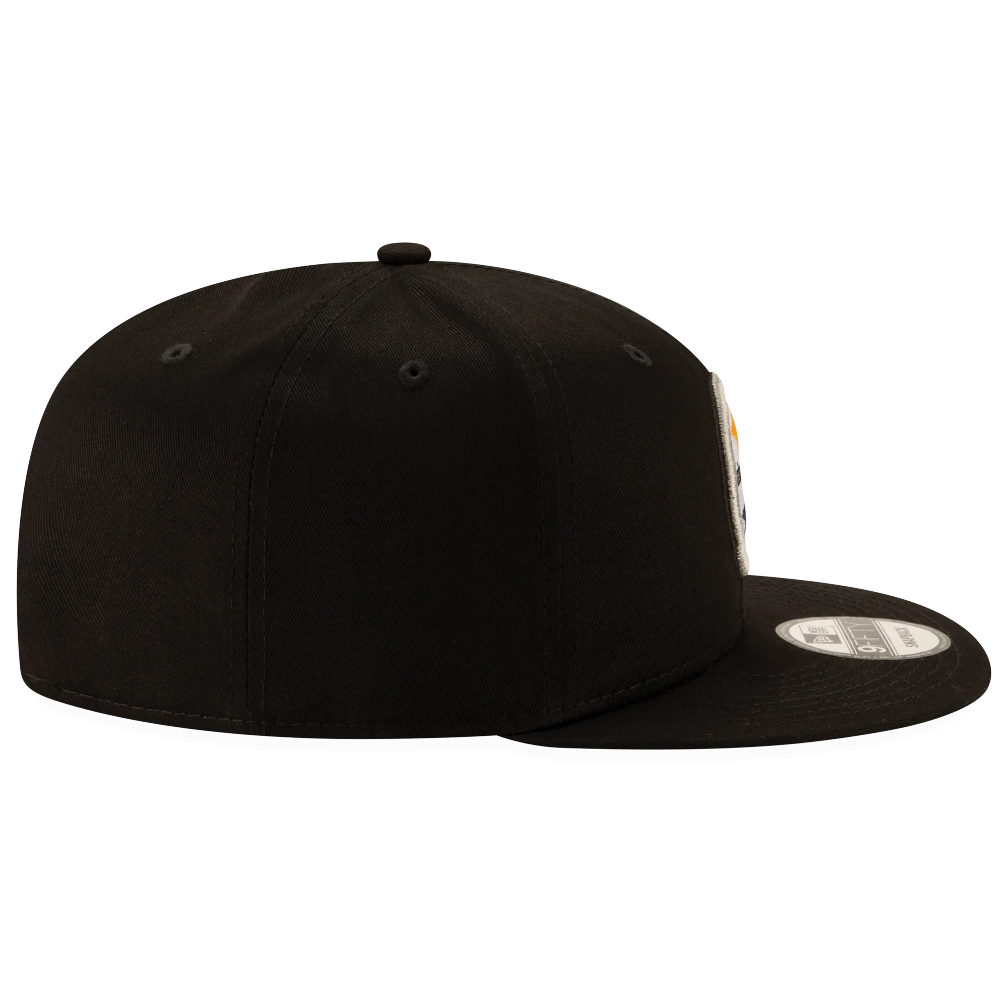 New Era Steelers Snapback Hat- BLACK