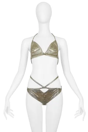 PACO RABANNE CHAIN MAIL BIKINI 2001