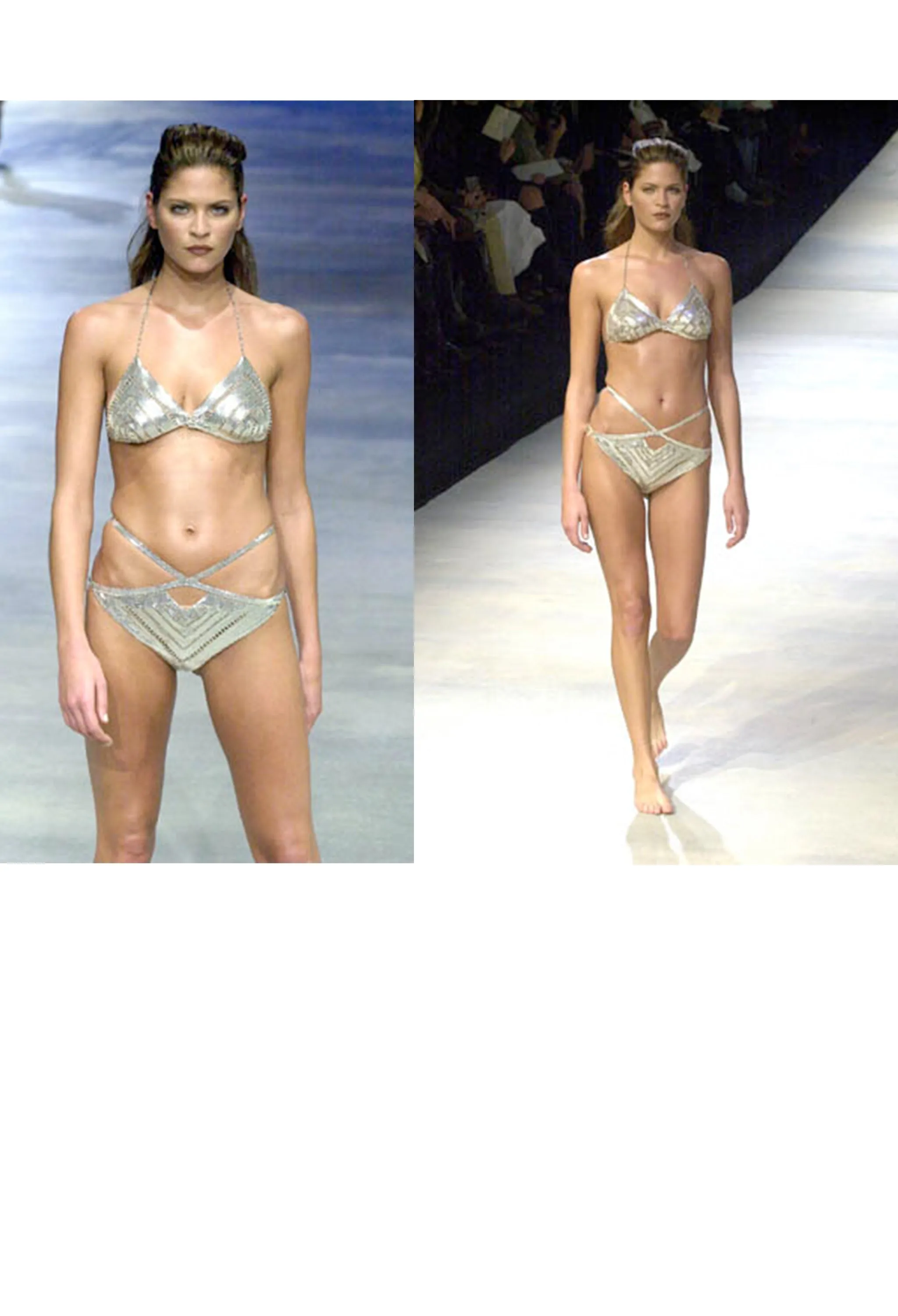 PACO RABANNE CHAIN MAIL BIKINI 2001