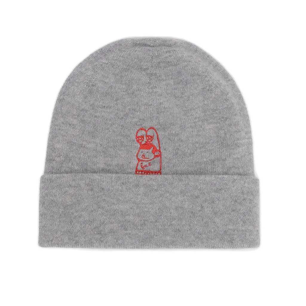 "FCW JOHNSTONS OF ELGIN -   ""FAT JAI"" EMBROIDERY BEANIE"