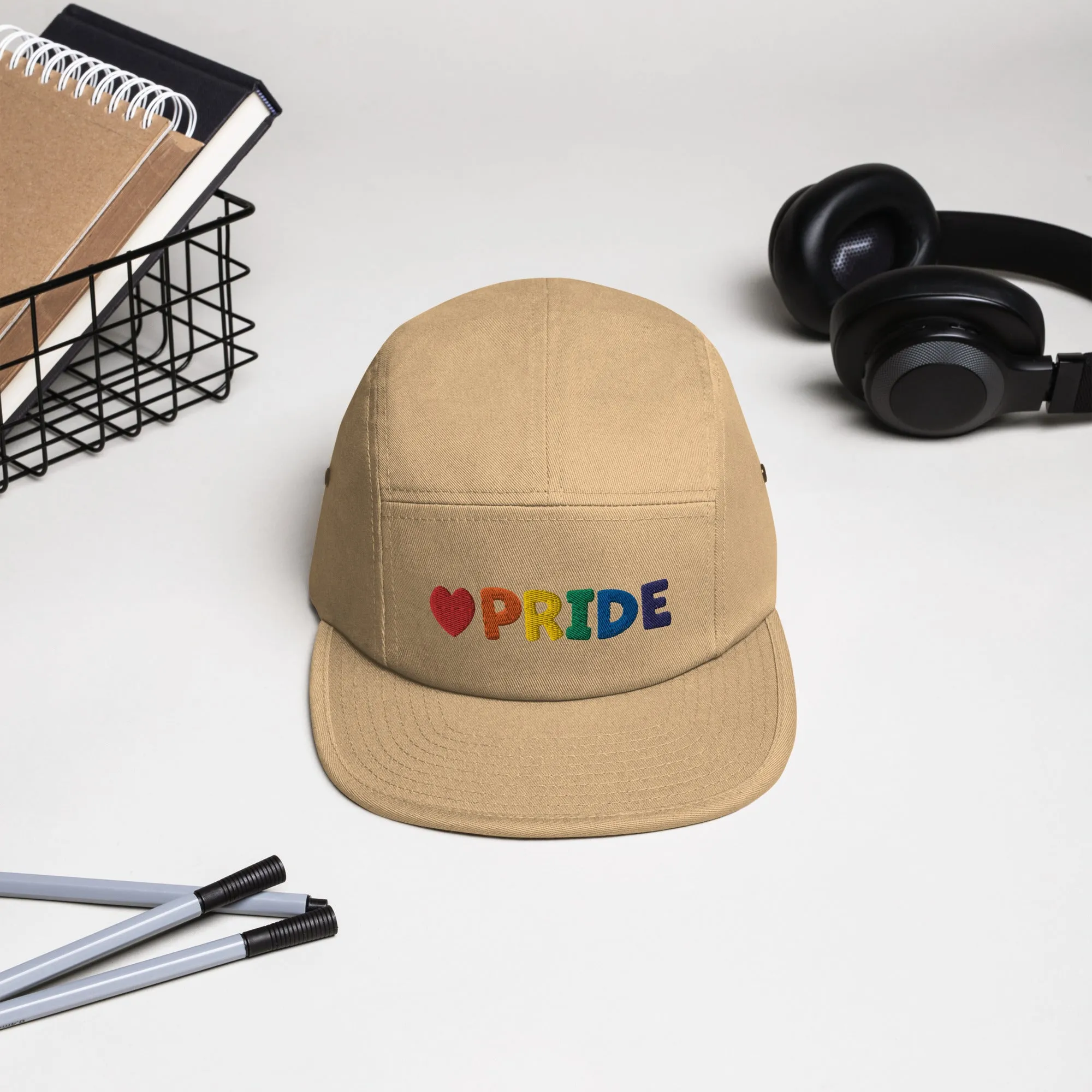 Rainbow Pride Five Panel Cap