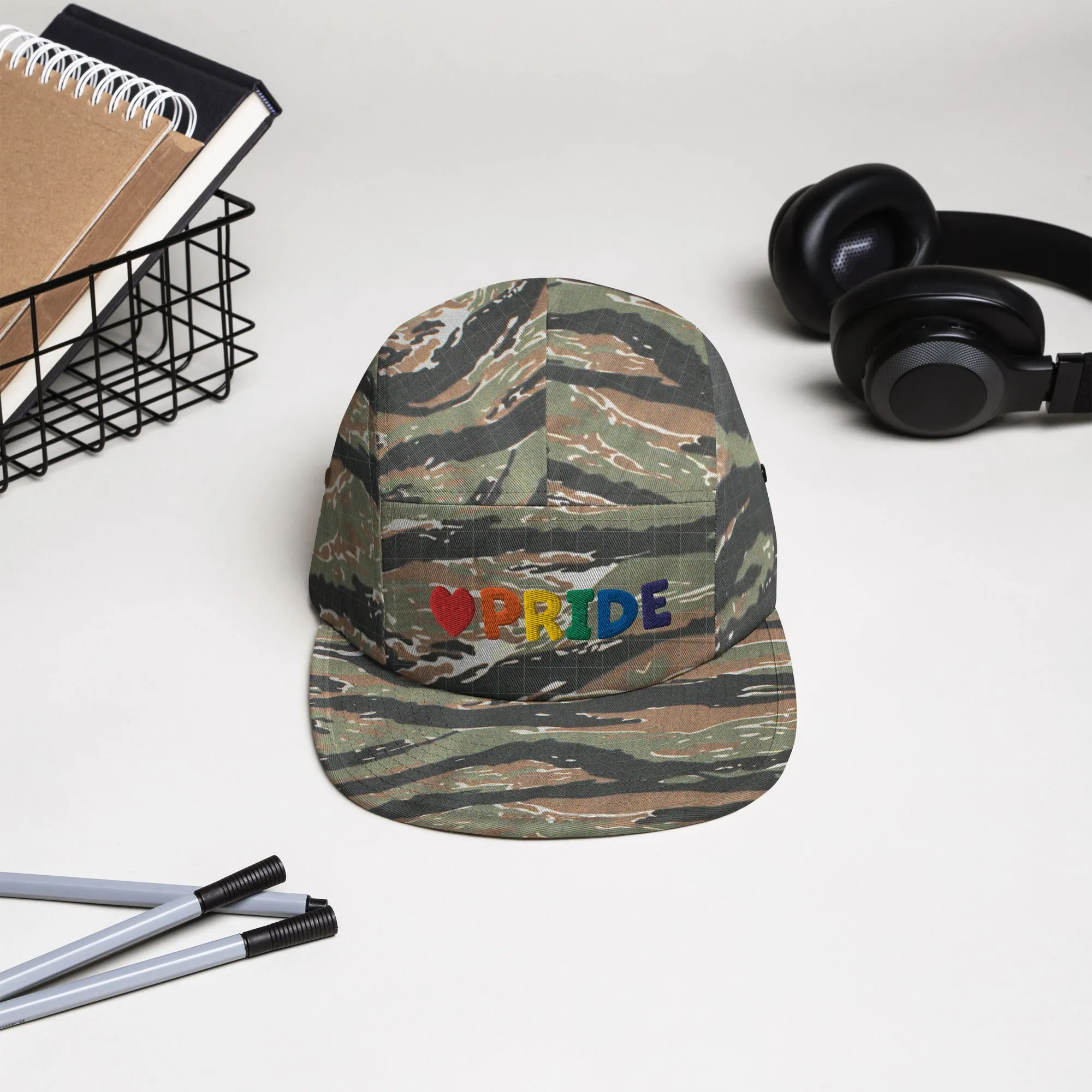 Rainbow Pride Five Panel Cap