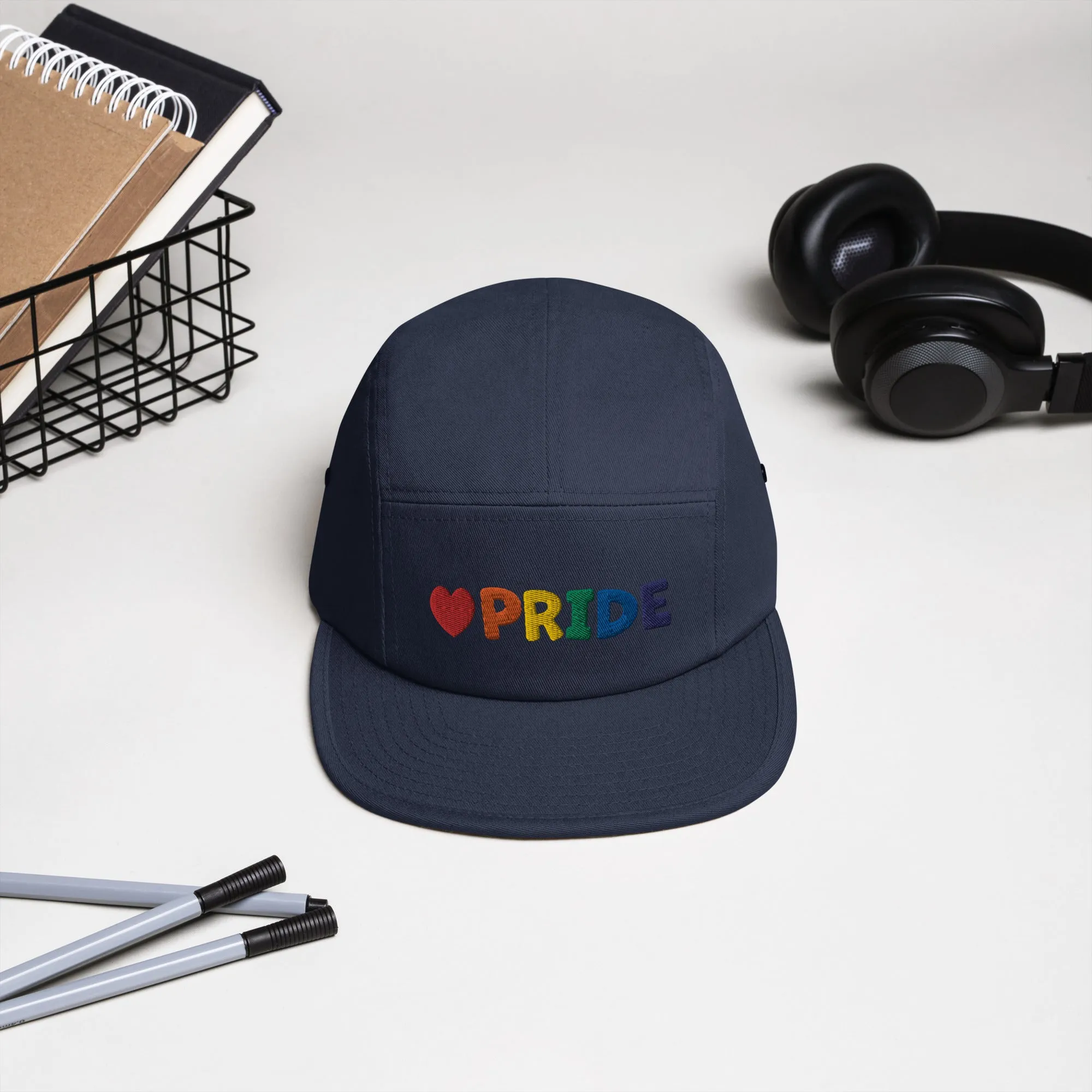 Rainbow Pride Five Panel Cap