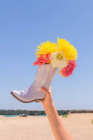 Rodeo Cowboy Boot Vase