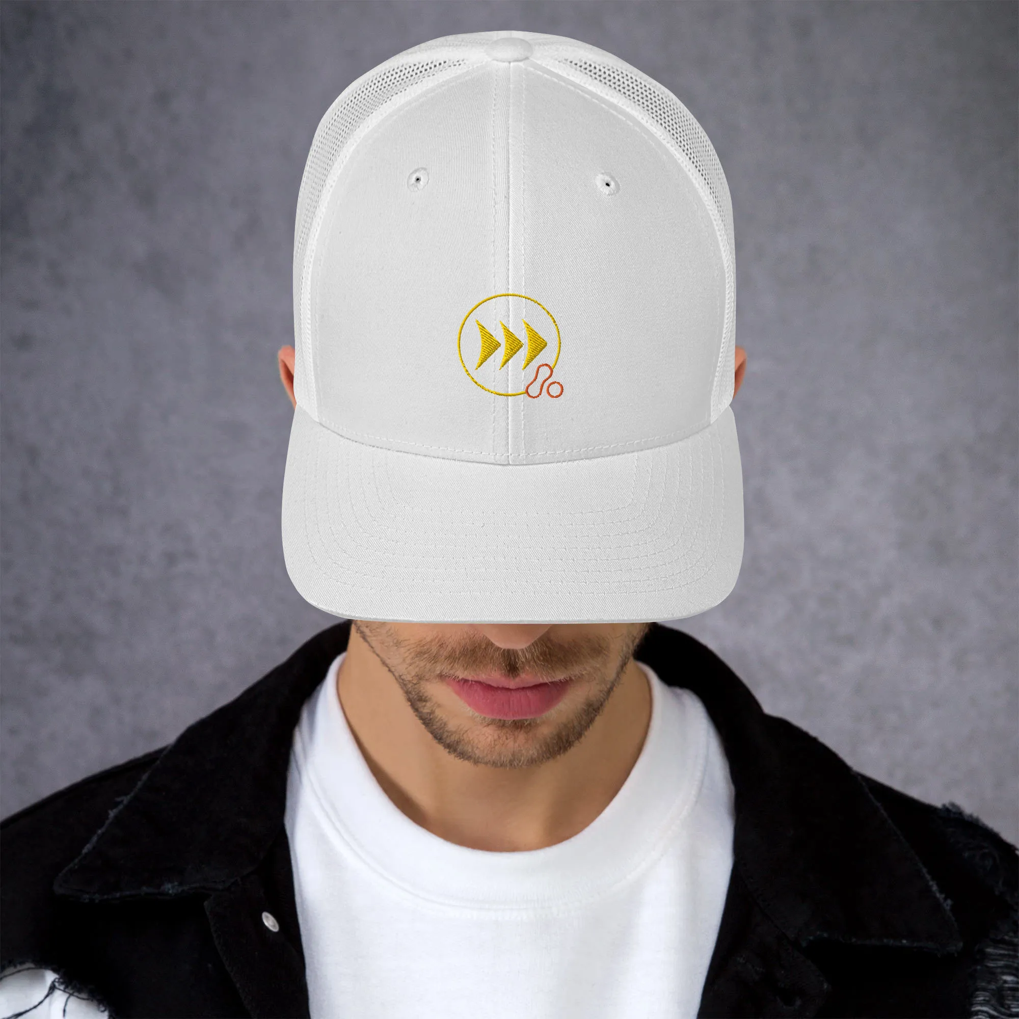 Rozdoum - Embroidered Trucker Cap (Glyph)