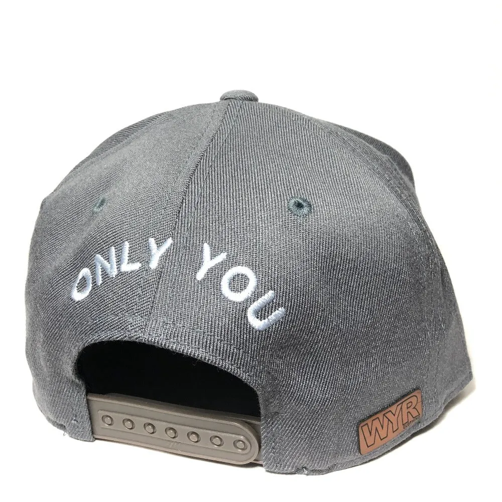 Smokey Bear Leather Patch Flexfit Snapback Hat