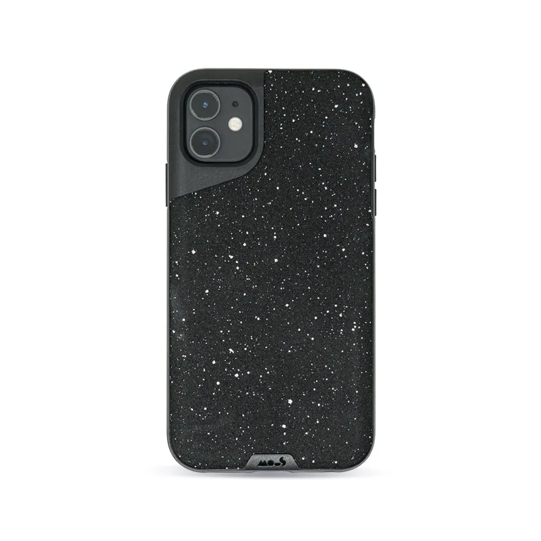 Speckled Leather Phone Case - Contour