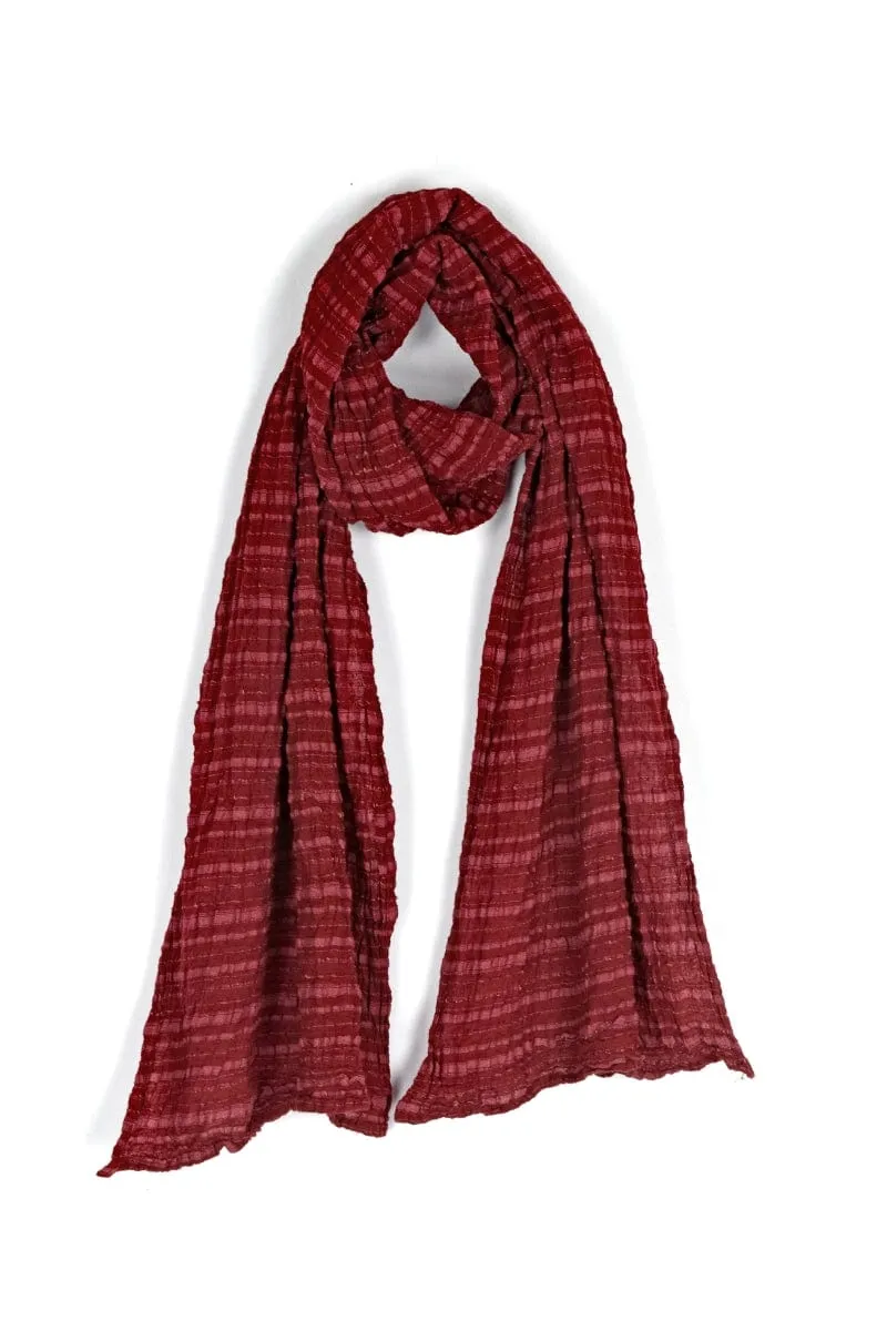 Thai Cotton Striped Scarf - 3 Colors!