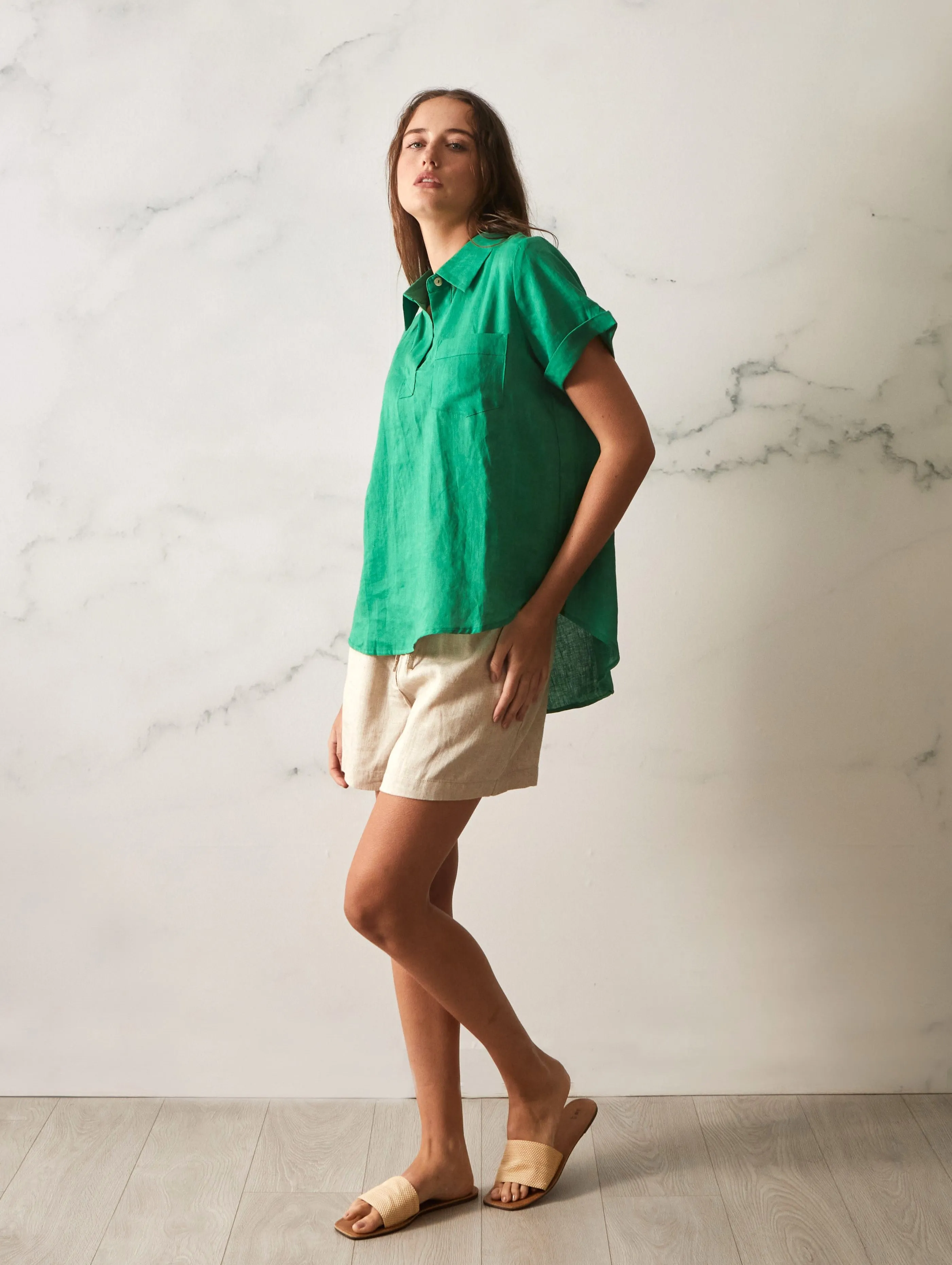 Tia Shirt - Green