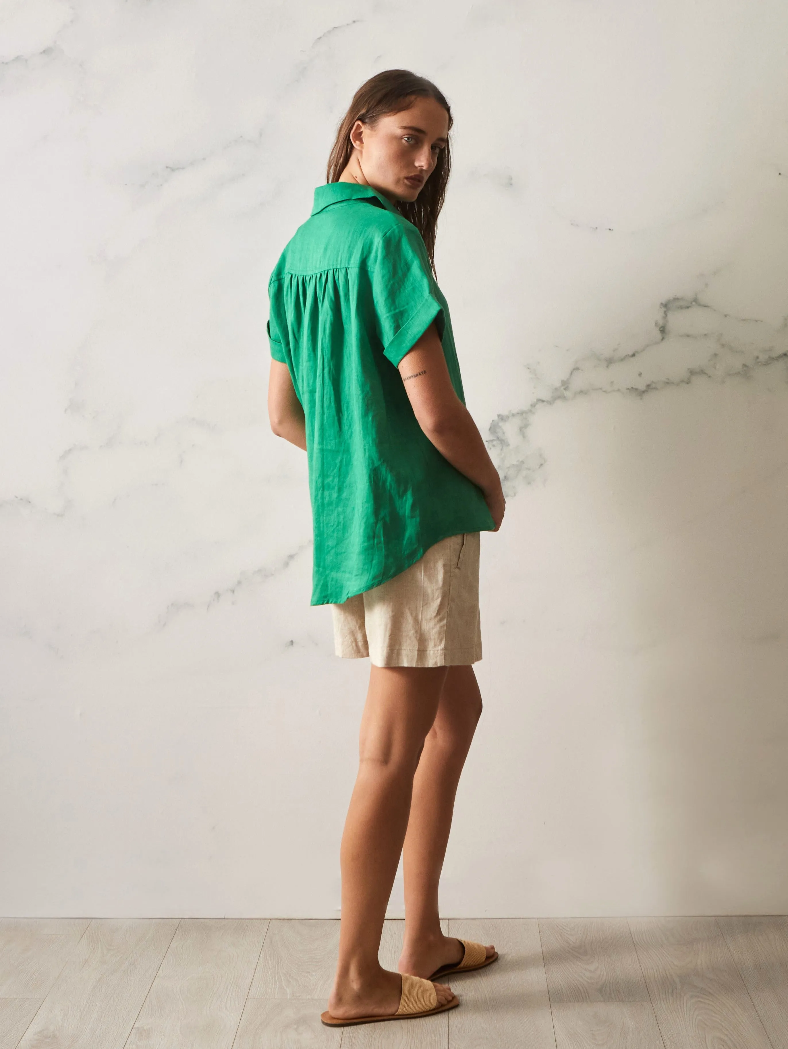 Tia Shirt - Green