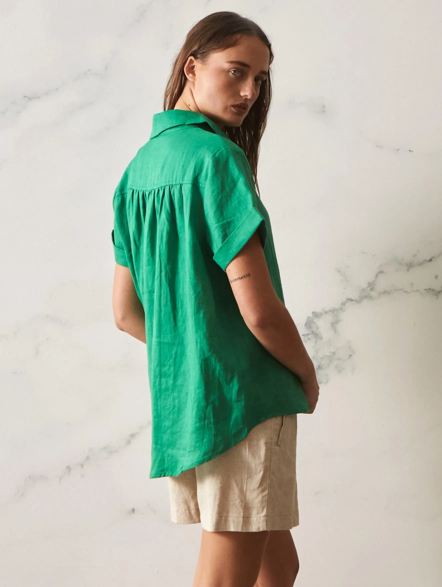 Tia Shirt - Green