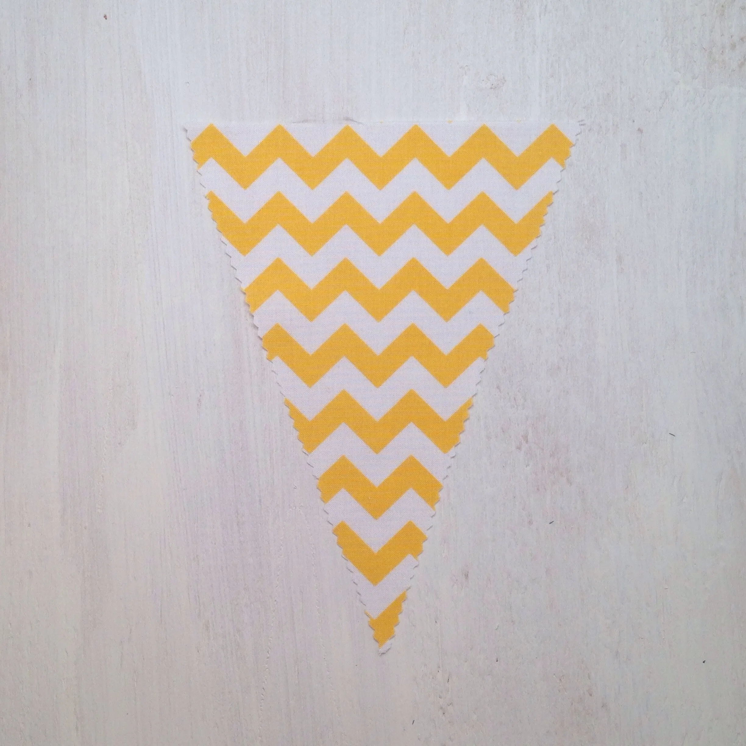 Yellow Chevron Flag